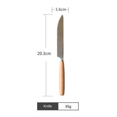 Steel & Wood Cutlery - Nordic Side - 