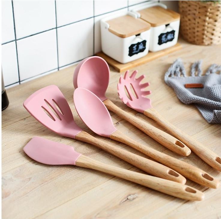 5 Set Silicone Cookware - Nordic Side - 
