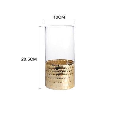 Gold Plating Glass Cup - Nordic Side - 