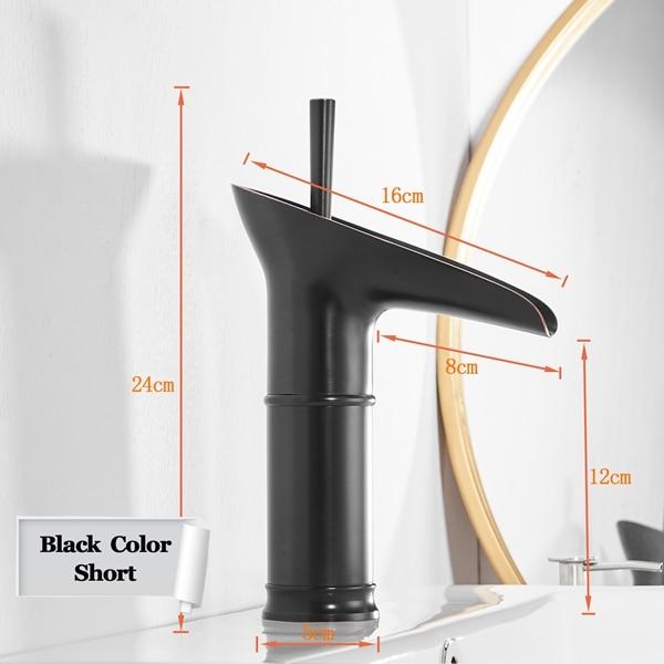 Clifton - Elegant Single Handle Waterfall Bathroom Faucet - Nordic Side - 03-27, feed-cl0-over-80-dollars, modern-pieces