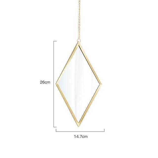 Diamante - Diamond Shape Hanging Mirror - Nordic Side - 07-29, bathroom-collection