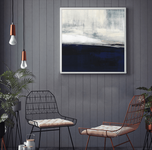 Blues Stretched Canvas - Nordic Side - 1 Piece, Acrylic Image, canvas art, Canvas Image, spo-enabled