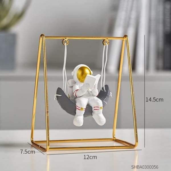 Swing Astronaut Figurine - Nordic Side - Astronaut, Figurine