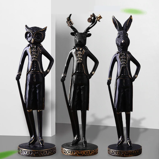 The Bad & Bougie Statues - Nordic Side - 