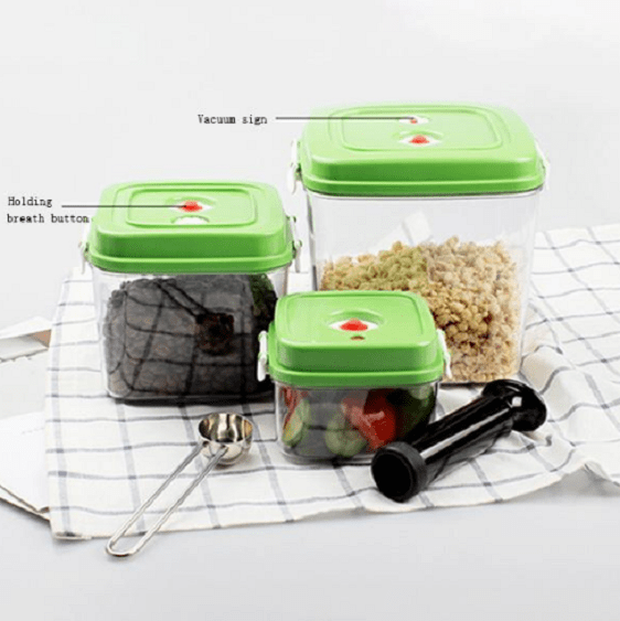 Vacuum storage box (3 Pcs) - Nordic Side - Cooking, Cool, Cool Invention, Kitchen Appliances