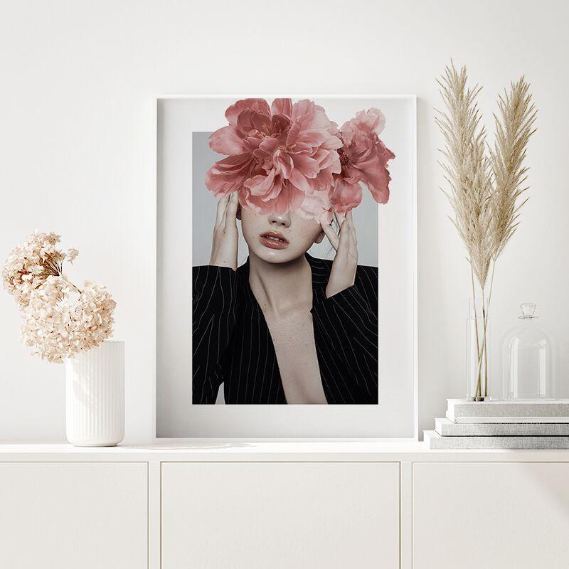 Blooming Woman Print Collection - Nordic Side - Art + Prints, not-hanger
