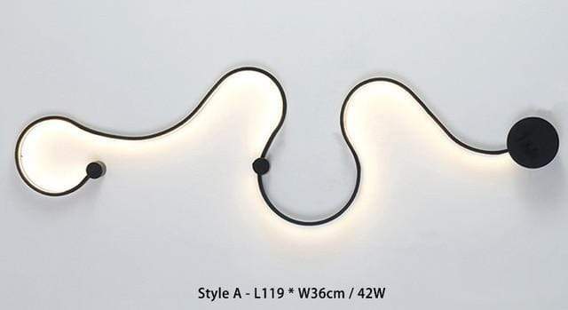 Curlicue Light - Nordic Side - best-selling, lighting, sconces