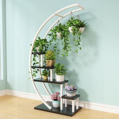 Elise - Decorative Crescent Plant Stand - Nordic Side - 