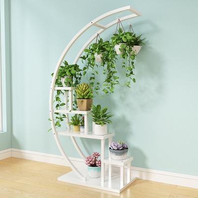 Elise - Decorative Crescent Plant Stand - Nordic Side - 