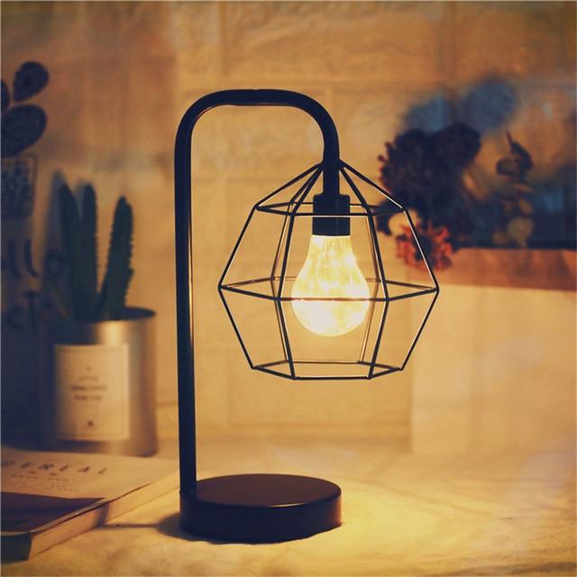 Iron LED Table Lamp - Nordic Side - Lightning