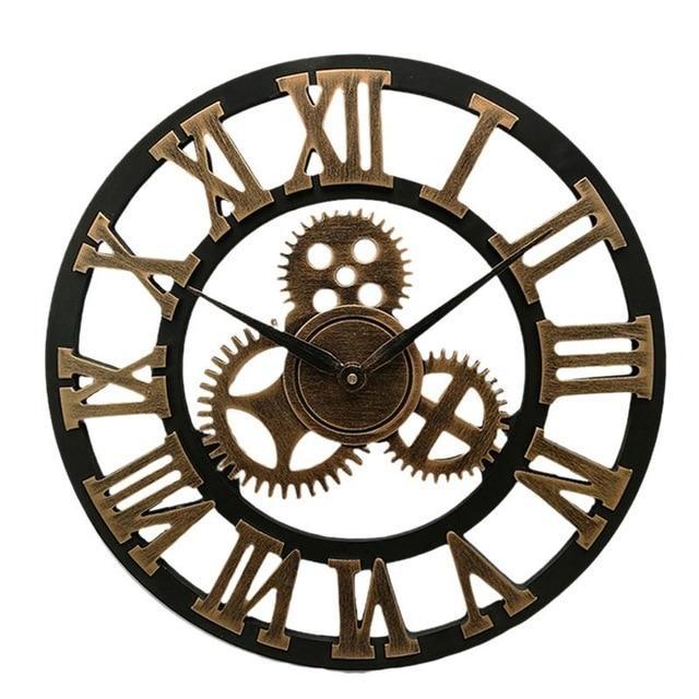 Industrial Style Wall Clock - Nordic Side - Wall Clock
