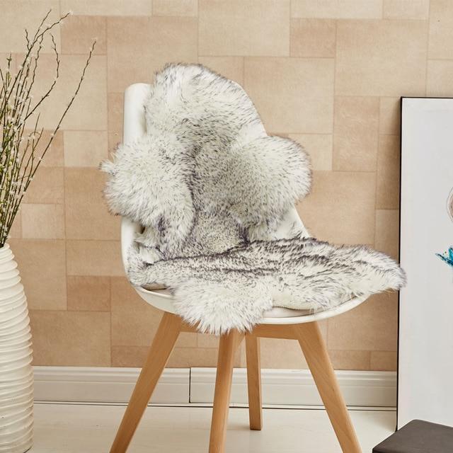Sheepskin Chair Throw - Nordic Side - Bedroom, Decor, Living Room, new, not-hanger