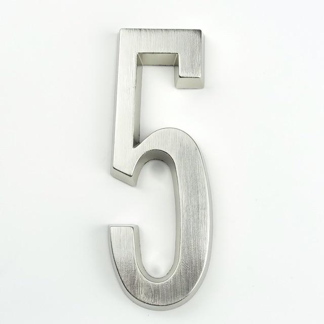 Nummer - Modern House Numbers - Nordic Side - House Numbers