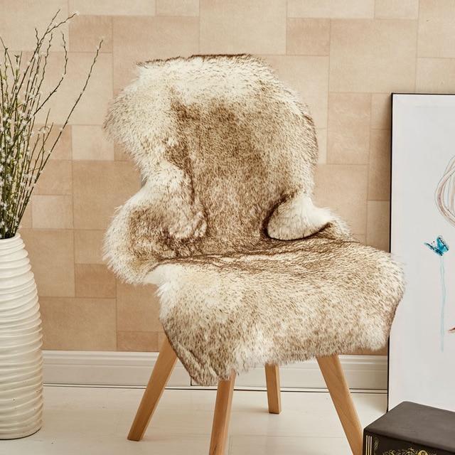 Sheepskin Chair Throw - Nordic Side - Bedroom, Decor, Living Room, new, not-hanger