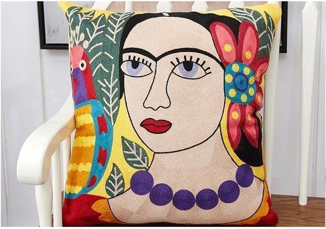 Picasso Pattern Cushion Cover - Nordic Side - New