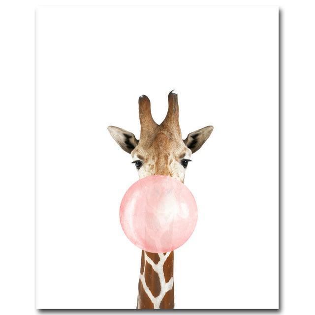 Pink Bubble Gum Pop Print Collection - Nordic Side - not-hanger