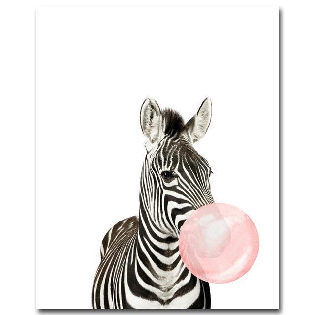 Pink Bubble Gum Pop Print Collection - Nordic Side - not-hanger