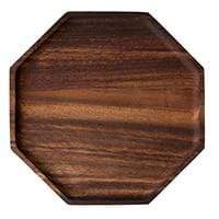 Geometry Acacia Wood Plate - Nordic Side - 11 Nov (Germany), 4 Nov (Dubai), 7 Nov (USA), dining, diningwood, plates