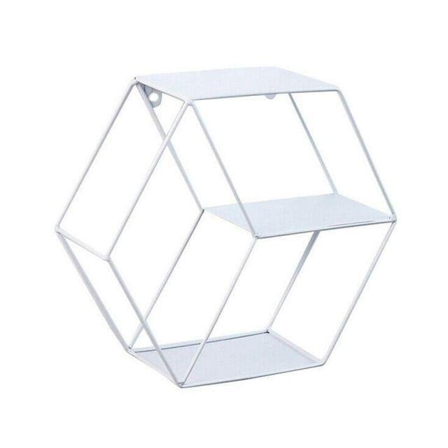 Stylish Floating Shelves - Nordic Side - floating, hexagon, shelf, shelves, stylish