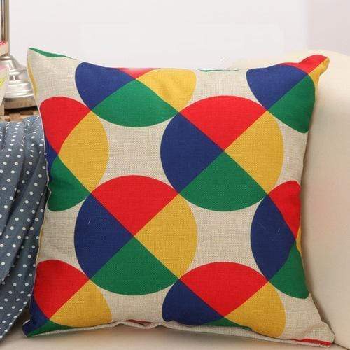 Nordic Geometric Cushion - Nordic Side - bis-hidden, home decor, throw pillow