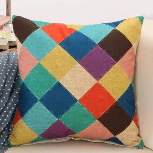 Nordic Geometric Cushion - Nordic Side - bis-hidden, home decor, throw pillow