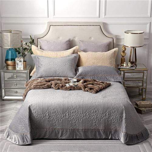 Royal Crown Quilt Cover Set - Nordic Side - bed, Bedding, Quilt