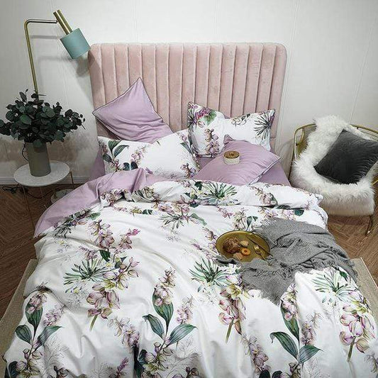 Lavender Love Duvet Cover Set - Nordic Side - bed, bedding, spo-disabled