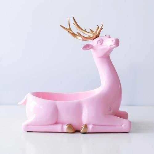 Deer Holder Figurine - Nordic Side - deer, holder