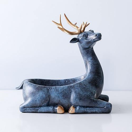 Deer Holder Figurine - Nordic Side - deer, holder