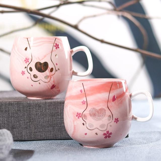 Animal Paw Ceramic Mug