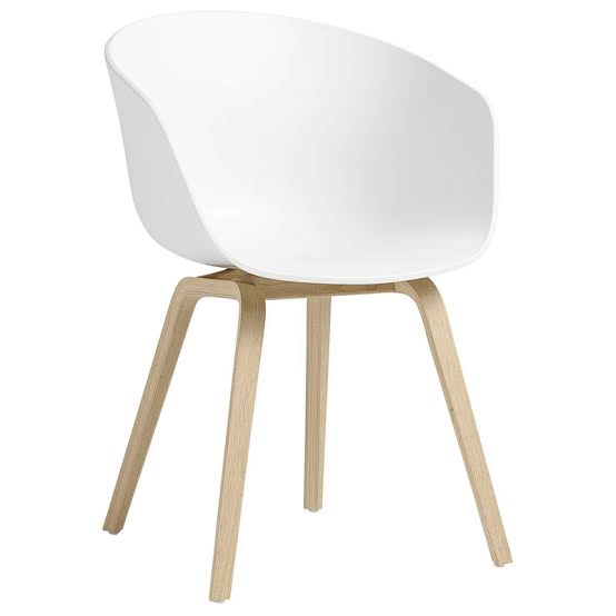 White Narvik HAY Chair - Nordic Side - 