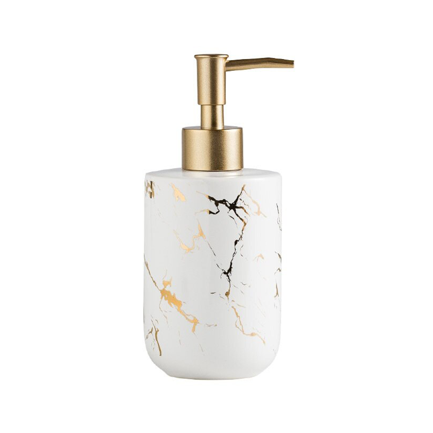 Marble Soap Dispenser - Nordic Side - ALL, Bed & Bath, dispenser, marble, soap