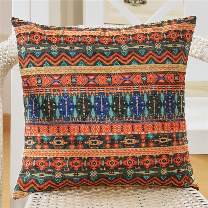 Bohemian Ethnic Cushion Cover - Nordic Side - 