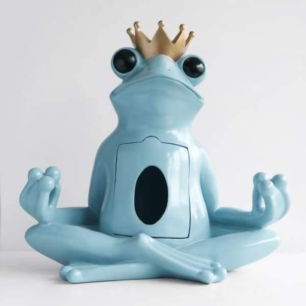 Yoga Frog Tissue Holder - Nordic Side - Tissue Holder